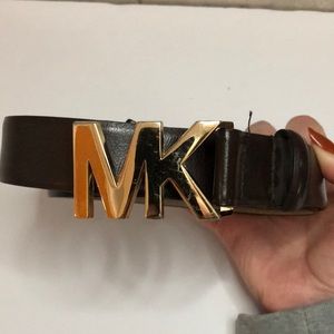 Michael Kors leather belt